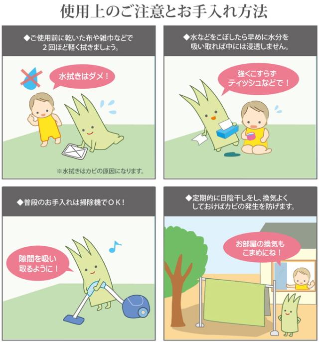い草上敷き 双目織 松 六一間6畳 277×368cm 送料無料 日本製 国産 いぐさ ラグ カーペット おしゃれ 夏 涼しい 清涼 和風 抗菌 防臭 消臭 エコ リビング 汚れにくい 和風 インテリア 畳 畳上敷き イ草 マット 敷物 ござ ゴザ 茣蓙_9