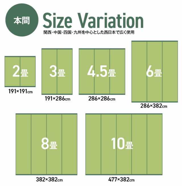インテリア/住まい/日用品日本製 洗える PPカーペット ネイビー本間6畳 約286×382cm