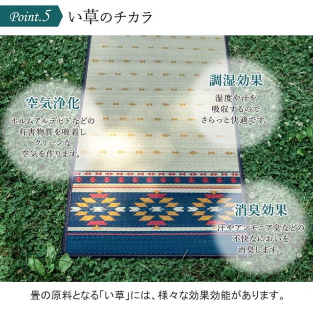い草のヨガマット アース 60×180cm 送料無料 日本製 国産 抗菌 消臭