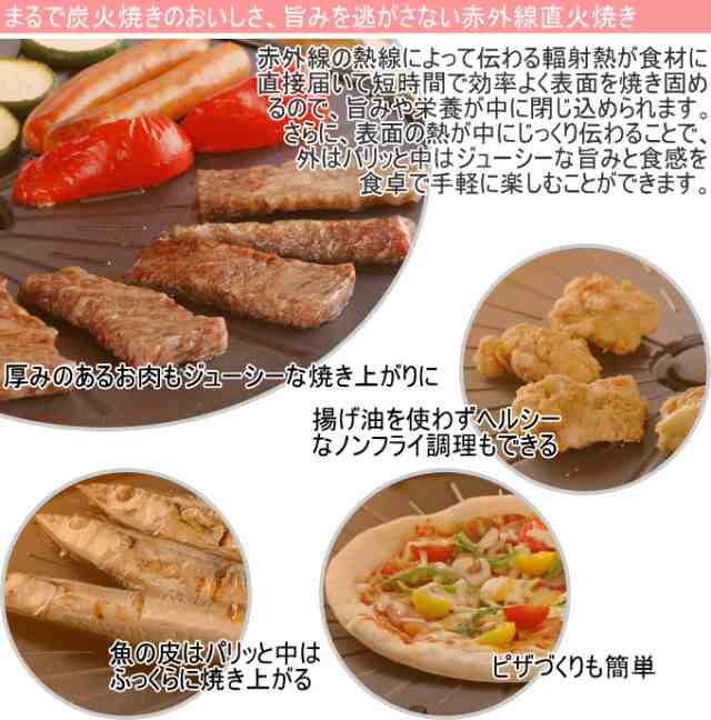 無煙ロースター ヘルシーグリル Hg 100k 家庭用 送料無料 焼き肉 焼肉 魚焼き 焼き肉プレート ホットプレート 卓上 ノンフライ 無煙 の通販はau Pay マーケット Joyアイランド