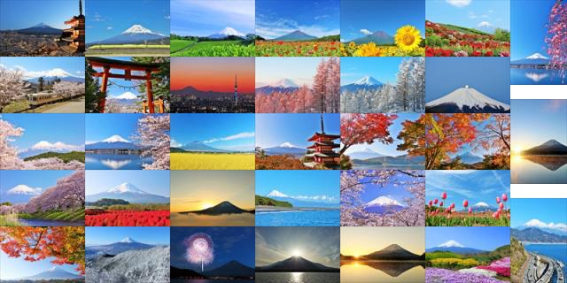 富士山のポストカード33枚セット 春夏秋冬の富士山のハガキ はがき Photoby絶景の通販はau Pay マーケット ポストカードのair