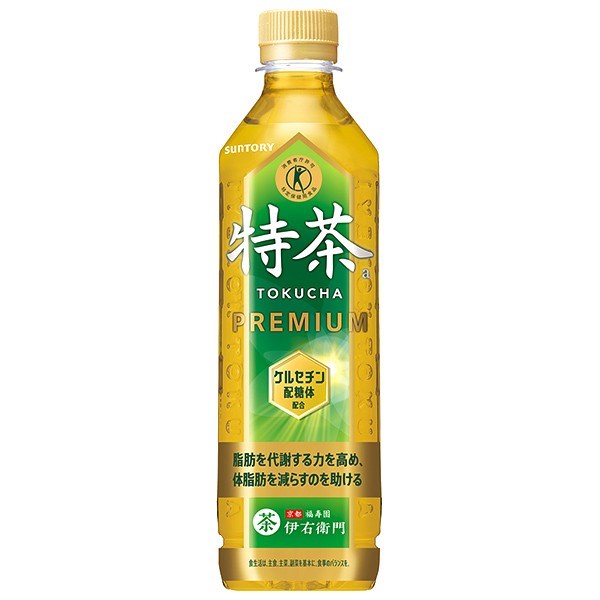 【はこぽす対応商品】 24本入り 500mlPET 特茶 伊右衛門 4ケース 特定 緑茶 96本 合計 茶