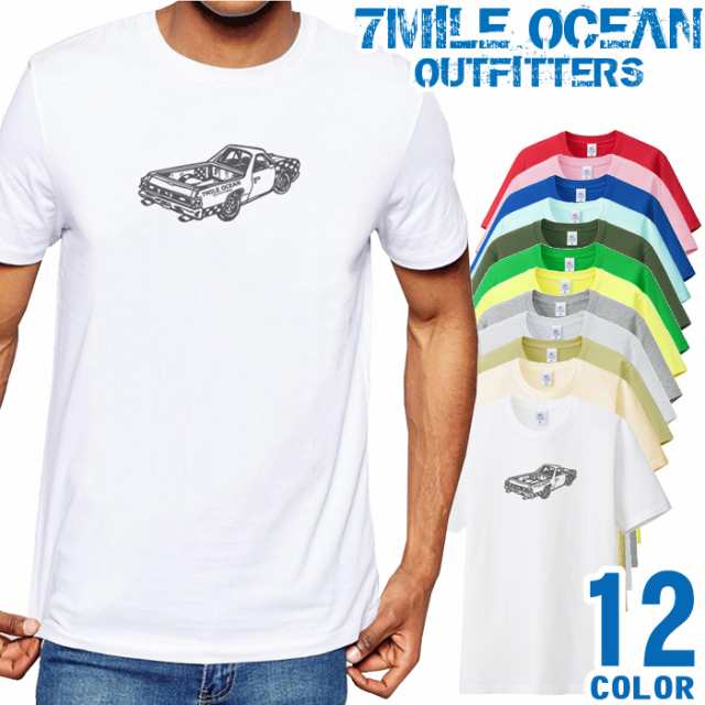 メンズ Tシャツ 半袖 プリント アメカジ 大きいサイズ 7mile Ocean アメ車の通販はau Pay マーケット 流行はいつもここから Trend I