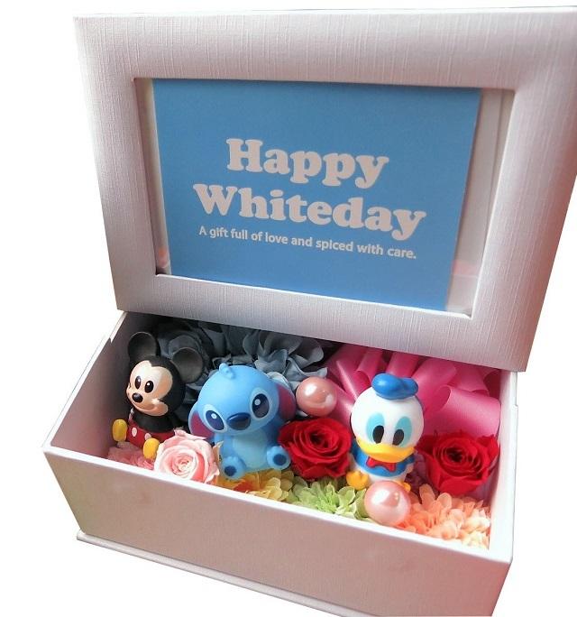 ディズニー 写真立て ディズニーキャラクターおまかせマスコット3個