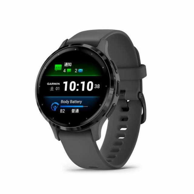 【新品】GARMIN ガーミン スマートウォッチ Venu 3S 010-02785-40 ブラックセサミ/スレート