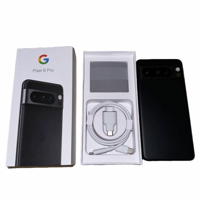 【中古美品】Google Pixel 8 Pro 128GB Obsidian SIMフリー