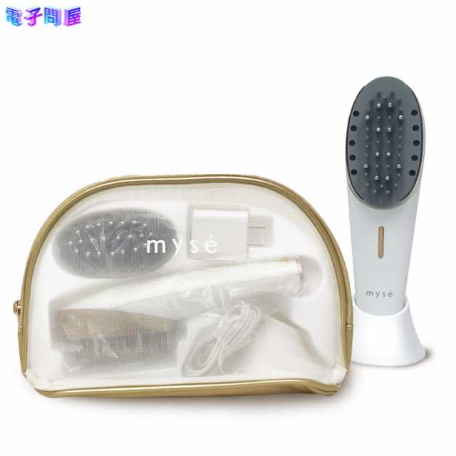 ミーゼ スカルプリフト ポーチセット MS-80W- 1 WHITE - ヘアブラシ