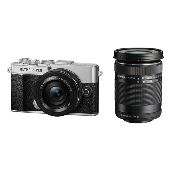 新品】OLYMPUS オリンパス PEN E-P7 EZダブルズームキット EP7WKITSLV 