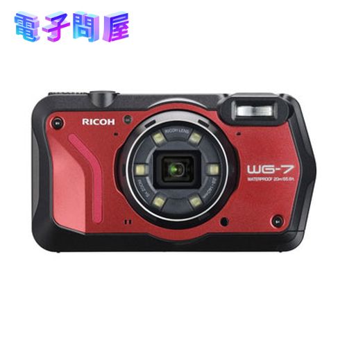 【新品】RICOH リコー WG-7 コンパクトデジタルカメラ レッドの通販は 35,750円