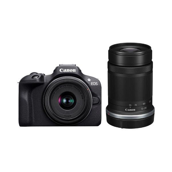 【ラッピング可】【即日発送】【新品 保証開始済み品】CANON キヤノン ミラーレスカメラ ダブルズームキット EOS R100