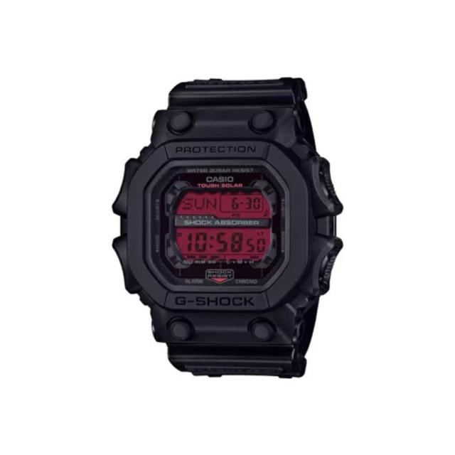 【ラッピング可】【即日発送】【新品】CASIO カシオ メンズ 腕時計 タフソーラー GXW GX-56 SERIES GX-56BBR-1JF ブラック レッド
