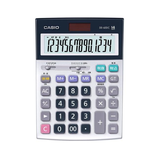 【新品】CASIO カシオ 本格実務電卓 DS-40DC