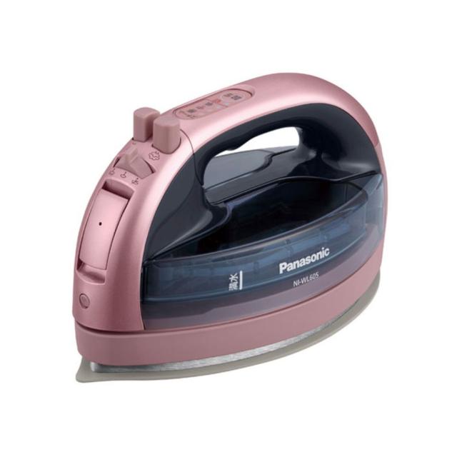 【ラッピング可】【即日発送】【新品】Panasonic パナソニック カルル コードレススチームアイロン NI-WL605-P ピンク