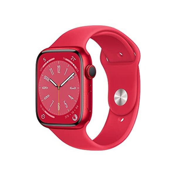 【新古品】Apple Watch Series 8 GPS+Cellularモデル 45mm REDアルミニウムケースとREDスポーツバンド-  レギュラー MNKA3J/A｜au PAY マーケット