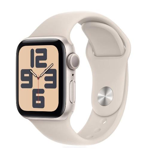 【ラッピング可】【即日発送】【安心！当社1ヶ月保証付き】【整備済品】Apple Watch SE 第2世代 GPSモデル 44mm MRE43J/A スターライトスポーツバンド S/M
