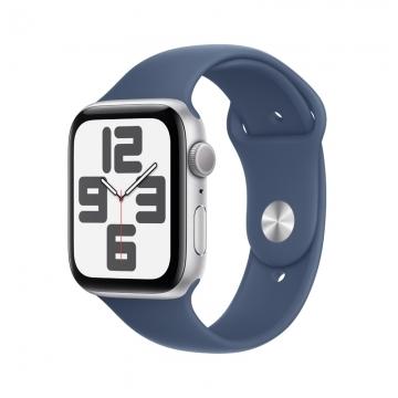 【安心！当社1ヶ月保証付き】【整備済品】Apple Watch SE 第2世代 GPSモデル 44mm MXER3J/A シルバー デニム スポーツバンド