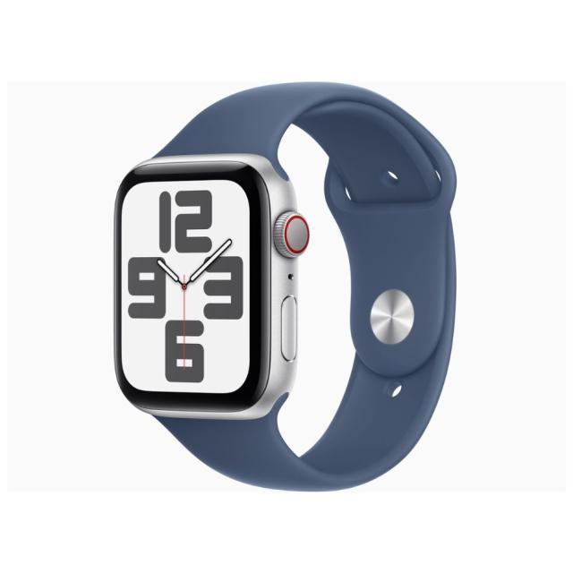 【安心！当社1ヶ月保証付き】【整備済品】Apple Watch SE 第2世代 GPS+Cellular 44mm MXGP3J/A シルバー/デニム S/M