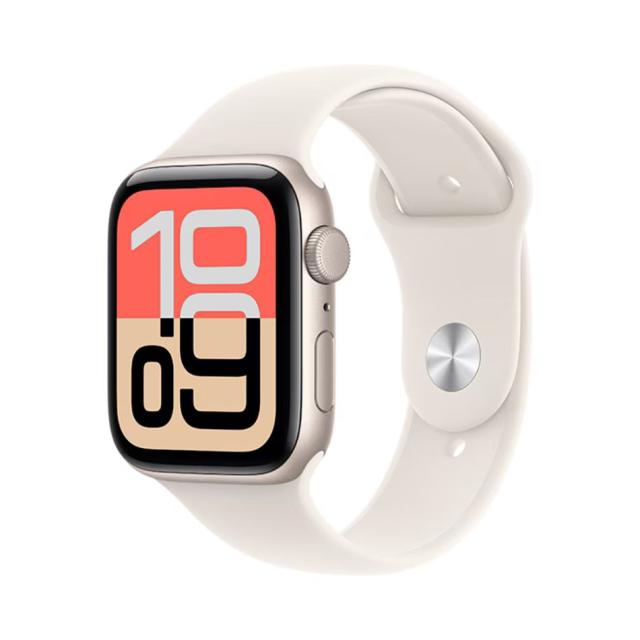 【ラッピング可】【即日発送】【新古品】Apple アップル Watch SE 3 GPSモデル 44mm MEHG4J/A  スターライトスポーツバンド S/M