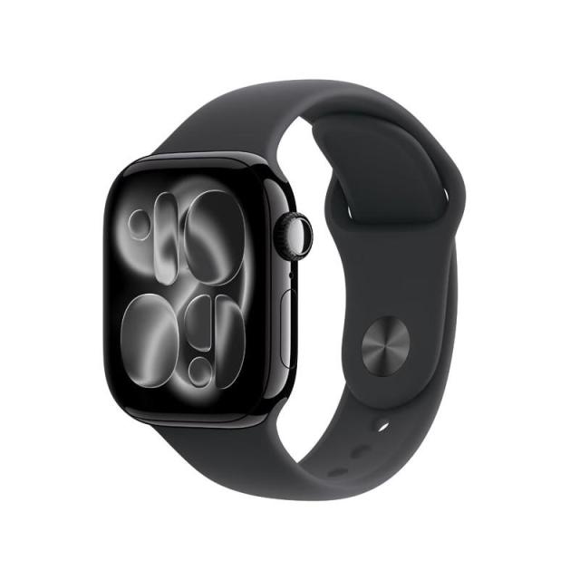 【新古品】Apple アップル Watch Series 11 GPSモデル 42mm MEQT4J/A スポーツバンド ジェットブラック