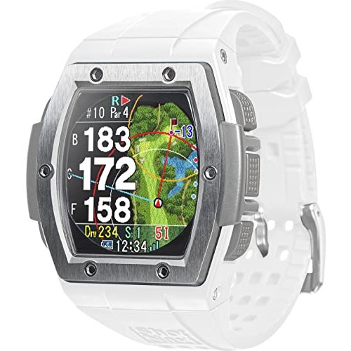 【新品】Shot Navi ショットナビ Crest [ホワイト×シルバー]