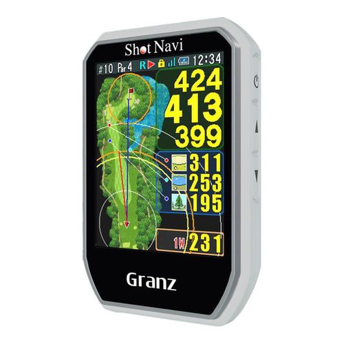 【新品】ShotNavi ハンディタイプ GPSゴルフナビ ショットナビ グランツ Shot Navi Granz ホワイト