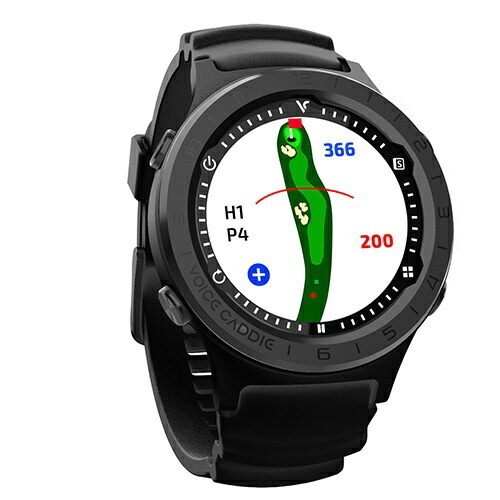【ラッピング可】【即日発送】【新品】VOICE CADDIE ボイスキャディ 腕時計型 GPS 距離測定器 A3 ブラック