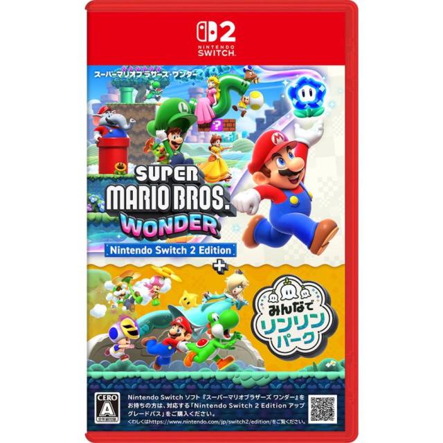 【ラッピング可】【メール便】【新品】任天堂 Nintendo Switch 2 ゲームソフト スーパーマリオブラザーズ ワンダー みんなでリンリンパーク NXS-P-AQMXB