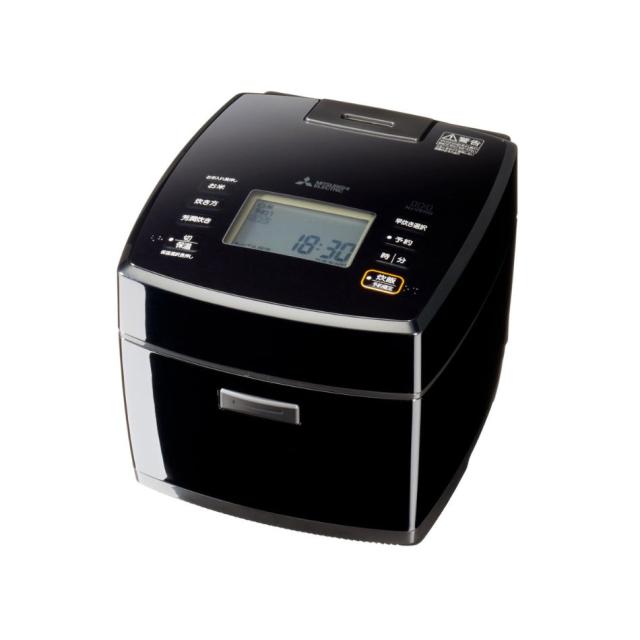 【即日発送】【新品】MITSUBISHI 三菱 炊飯器 炭炊釜 NJ-VS18G-B 黒曜
