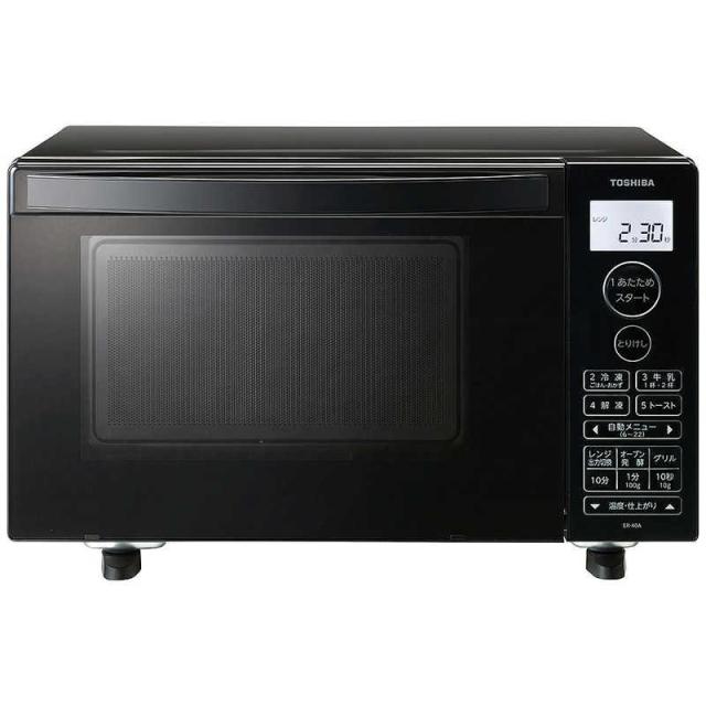 【即日発送】【新品】TOSHIBA 東芝 オーブンレンジ 18L ER-40A(K) ブラック 16,486円