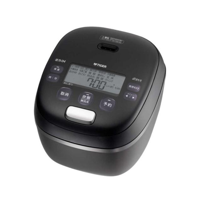 【新品 箱不良・シュリンク破れ品】TIGER タイガー魔法瓶 炊飯器 ご泡火炊き RI-G100-KO オフブラック