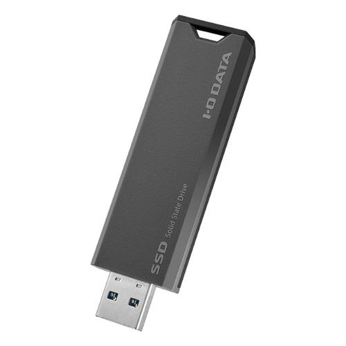 【ラッピング可】【即日発送】【新品】IODATA アイオーデータ 外付けSSD SSPS-US1GR/Y グレー×ブラック