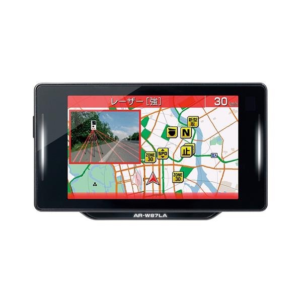 【ラッピング可】【即日発送】【新品】CELLSTAR セルスター工業 GPSレーダー探知機 INDUSTRIES 3.7インチ AR-W87LA