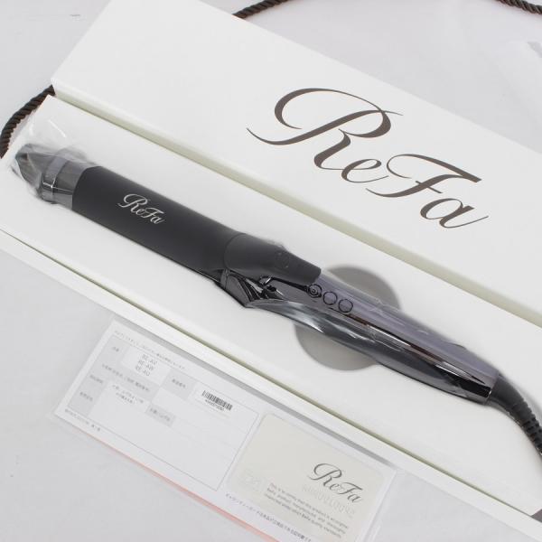 【新品 箱不良・シュリンク破れ品】MTG ReFa リファ CURL IRON PRO 32mm RE-AW03A ブラックの通販は
