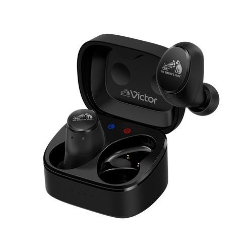 【ラッピング可】【即日発送】【新品】JVC ケンウッド Victor 完全ワイヤレス イヤホン HA-FX550T ブラック