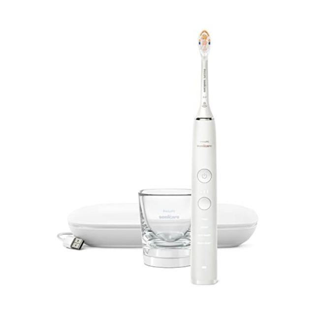 【ラッピング可】【即日発送】【新品 箱不良・シュリンク破れ品】PHILIPS フィリップス ソニッケアー 電式電動歯ブラシ ダイヤモンドクリーン9000 HX9911/67 ホワイト