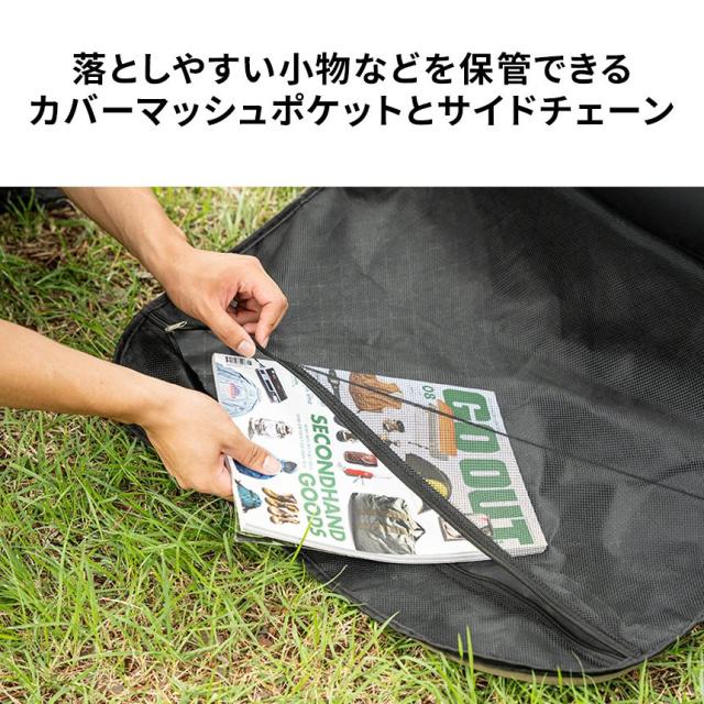 キャンプ キャリーバッグ アウトドア ゆったりサイズ 持ち運び 小物入れ 収納 キャンプ用品 マルチホイールキャリーバッグ(kzm-k21t3b07)_8