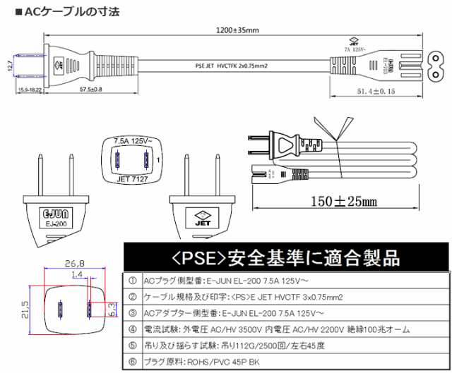 1年保証付】汎用スイッチング式ACアダプター 12V/4A/最大出力48W 出力プラグ外径5.5mm(内径2.1mm)PSE取得品（LEDテープライトに使用可の通販はau  PAY マーケット - サクルau PAY マーケット店