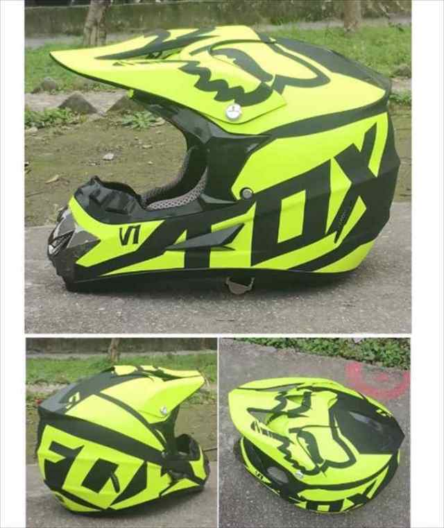 ゴーグル付き！ 新品 バイク ヘルメット オフロード ヘルメット フルフェイスヘルメット ◆S M L XL サイズ 選択可能　5色有り GR-02  未｜au PAY マーケット