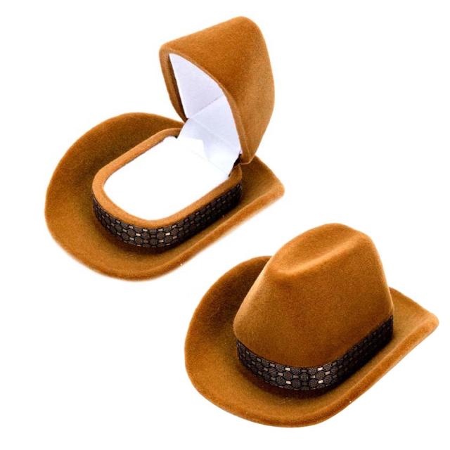 テンガロンハットギフトボックス ラッピング用品 ギフトケース リングボックス 指輪 カウボーイハット 帽子 キャップ 茶色 ブラウン おもの通販はau Pay マーケット ボディピアス専門店グリーンピアッシング