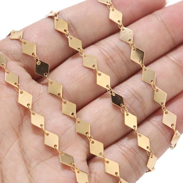 金メッキ ビーズ付きアンクレット 000000010345_bb46hMc.jpg