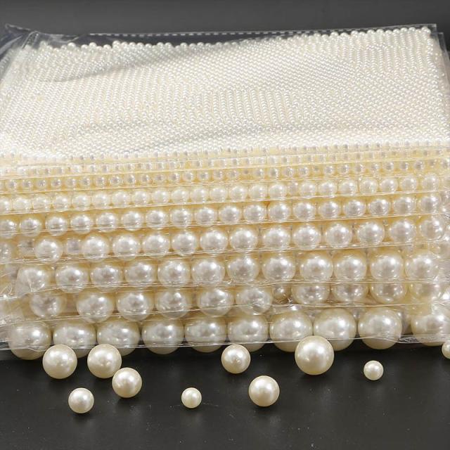 まとめ売り イミテーション パール 複数 2mm 3mm 4mm 5mm 6mm 8mm 10mm 12mm 14mm 16mm 18mm] 穴なし
