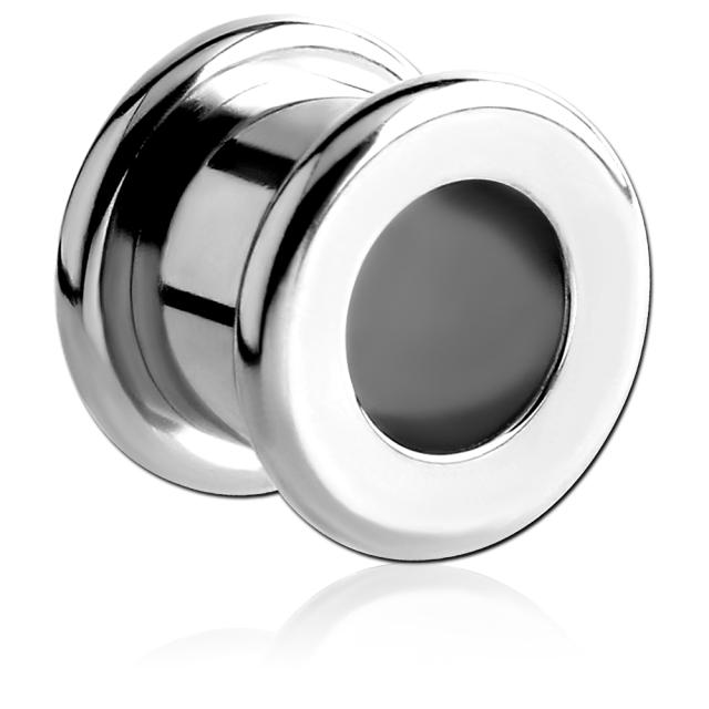 [ 12mm 高品質 チタングレード23 ] ラウンドチタントンネル 12.0mm 12ミリ ハーフインチ ボディーピアス チタニウム ハイポリッシュ ホール系 メンズ レディース ネジタイプ 土管型 プラグ プレーン ホールトゥピアス ニッケルフリー 耳 ボディピアス チタン合金 丸い 大きい