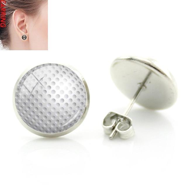 カボション ステンレスピアス ゴルフボール 1個販売 メンズ レディース 丸型 丸い カボーション 大きい ゴルフ 高校生 部活 スポーツ ジの通販はau Pay マーケット ボディピアス専門店グリーンピアッシング