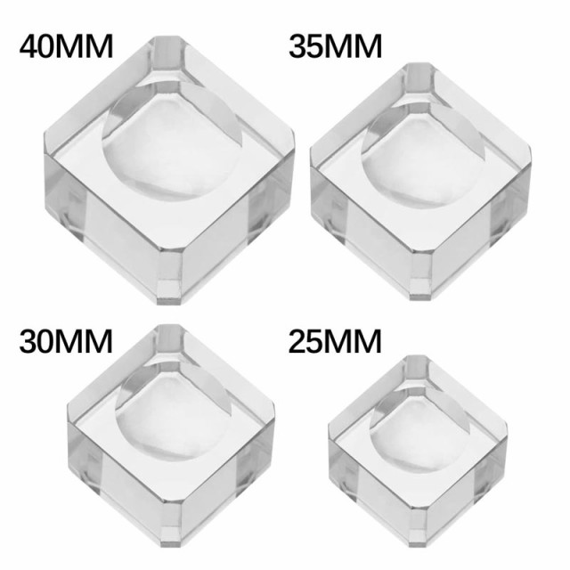 クリスタルボール用アクリル製台座ベース 1個 球体 ボール 丸い 水晶玉
