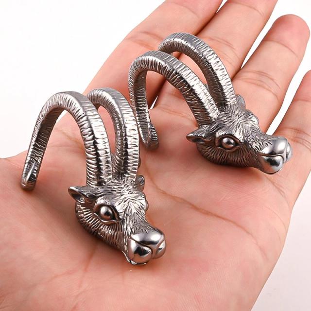 ボディピアス] ゴート ボディーピアス 1個販売 シルバー 面白い 