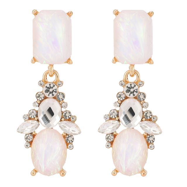 ホワイトオパールビジュー ファッションピアス 1ペア クリスタル ジュエル 石付き ストーン 大きい キラキラ レディース 入学式 卒業式 の通販はau Pay マーケット ボディピアス専門店グリーンピアッシング