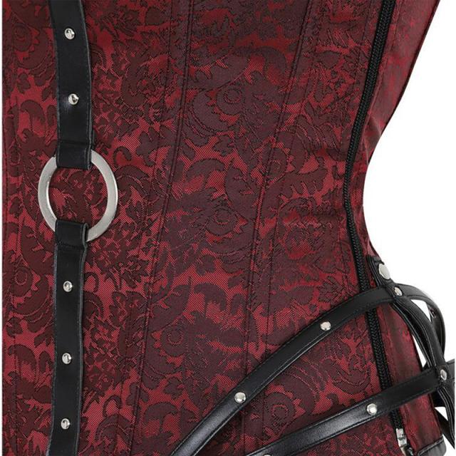 スレイブネックレス ドレススーツ ボディスーツ コルセット S M L XL