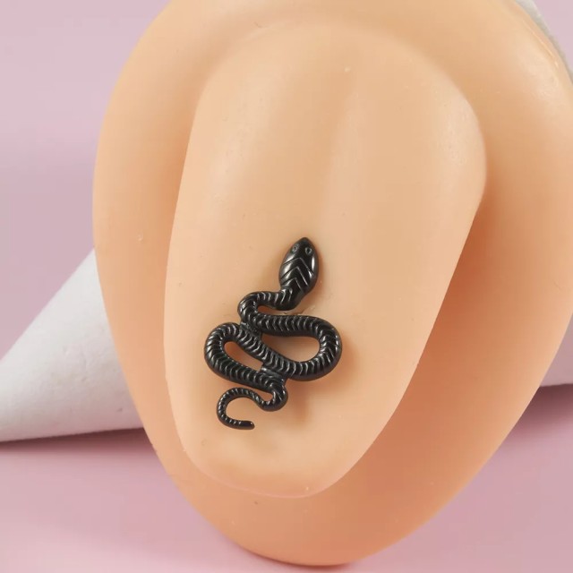 14g 舌ピアス ボディピアス ベロピアス] ビッグスネーク