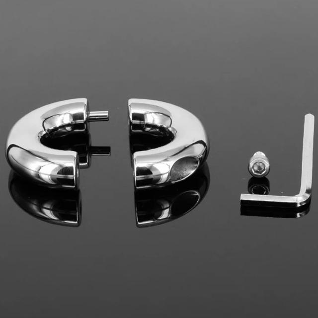 [ 15mm ロック型 開閉 リング型 ボディーピアス ] 六角ネジ式 セグメントリング ボディピアス 15.0mm 15ミリ ネジタイプ カギ 鍵 シームレス型 スムーズセグメント 真円 メンズ レディース 耳 太い ドーナツ型 ドーナッツ型 六角レンチタイプ 身体 男子 女子 プレゼント_4