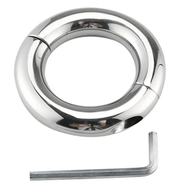 [ 15mm ロック型 開閉 リング型 ボディーピアス ] 六角ネジ式 セグメントリング ボディピアス 15.0mm 15ミリ ネジタイプ カギ 鍵 シームレス型 スムーズセグメント 真円 メンズ レディース 耳 太い ドーナツ型 ドーナッツ型 六角レンチタイプ 身体 男子 女子 プレゼント_9